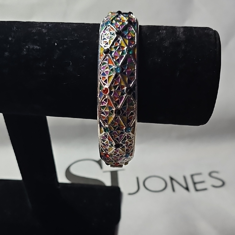 Sassy Jones Multicolor Mosaic Bracelet